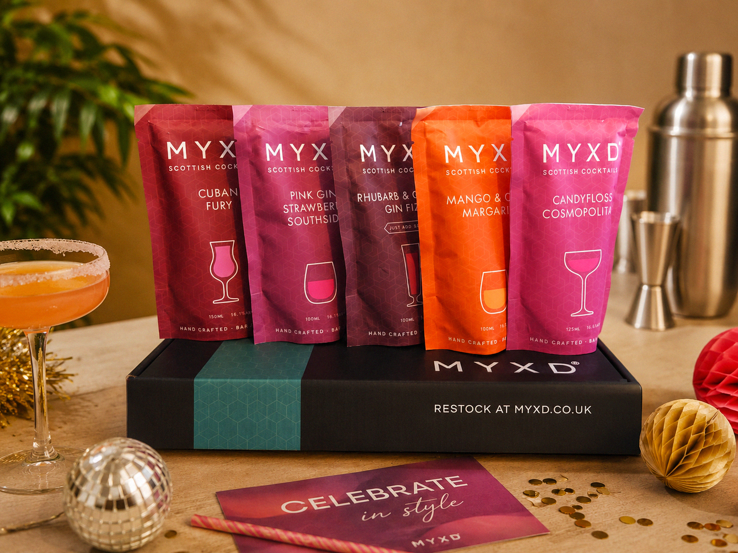 Celebrate In Style Premade Cocktails